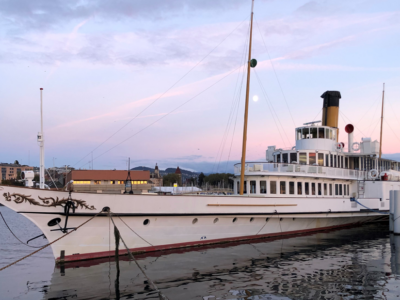 LE VAPEUR BELLE ÉPOQUE MONTREUX DE RETOUR SUR LE LÉMAN… PLUS TÔT QUE PRÉVU