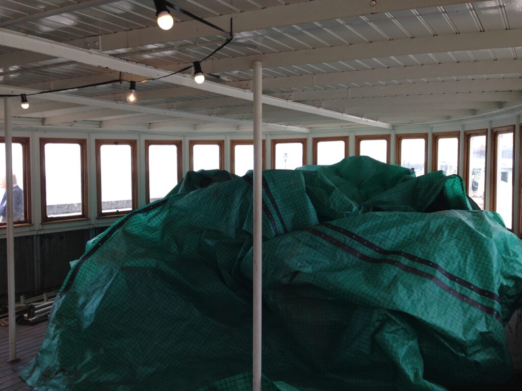 Rénovation du bateau à vapeur Italie