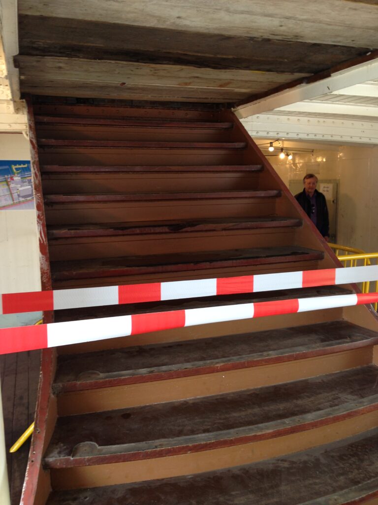 Rénovation du bateau à vapeur Italie