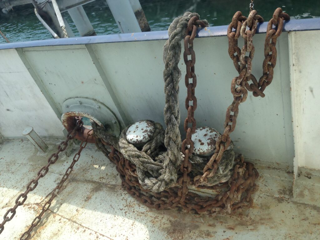 Rénovation du bateau à vapeur Italie