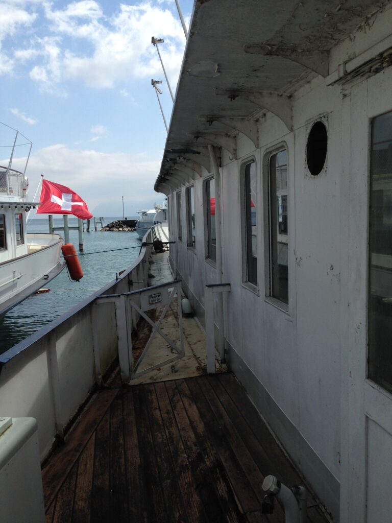 Rénovation du bateau à vapeur Italie