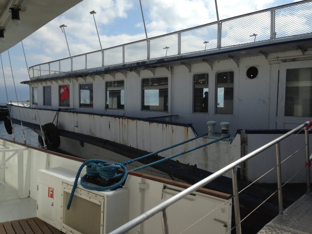 Rénovation du bateau à vapeur Italie