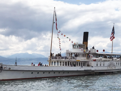 L&rsquo;ITALIE REMPLACÉ PAR LE BATEAU À MOTEUR HENRY-DUNANT
