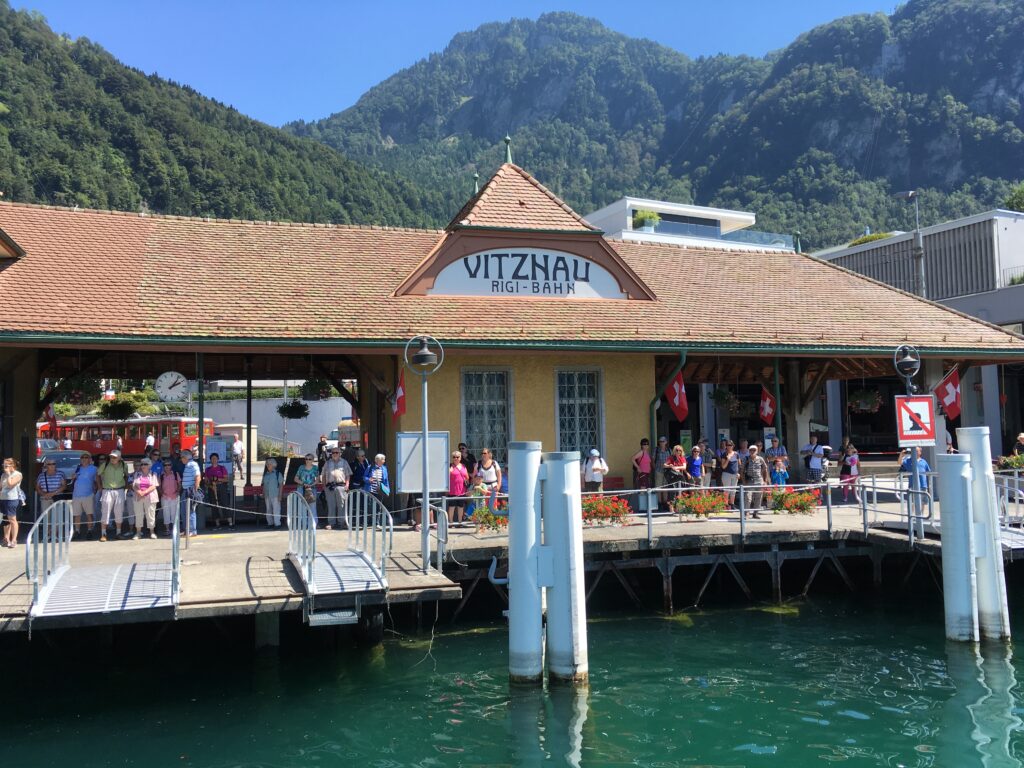 Arrivée à Vitznau