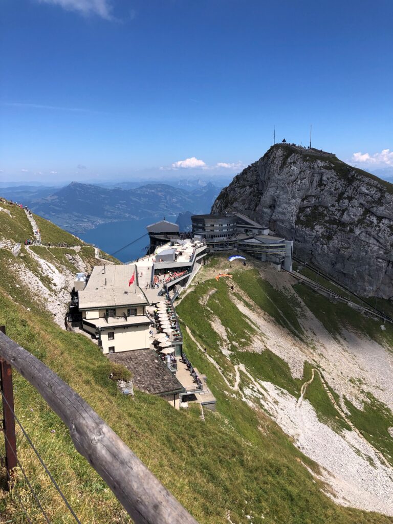 Vue sur le Pilatus Kulm