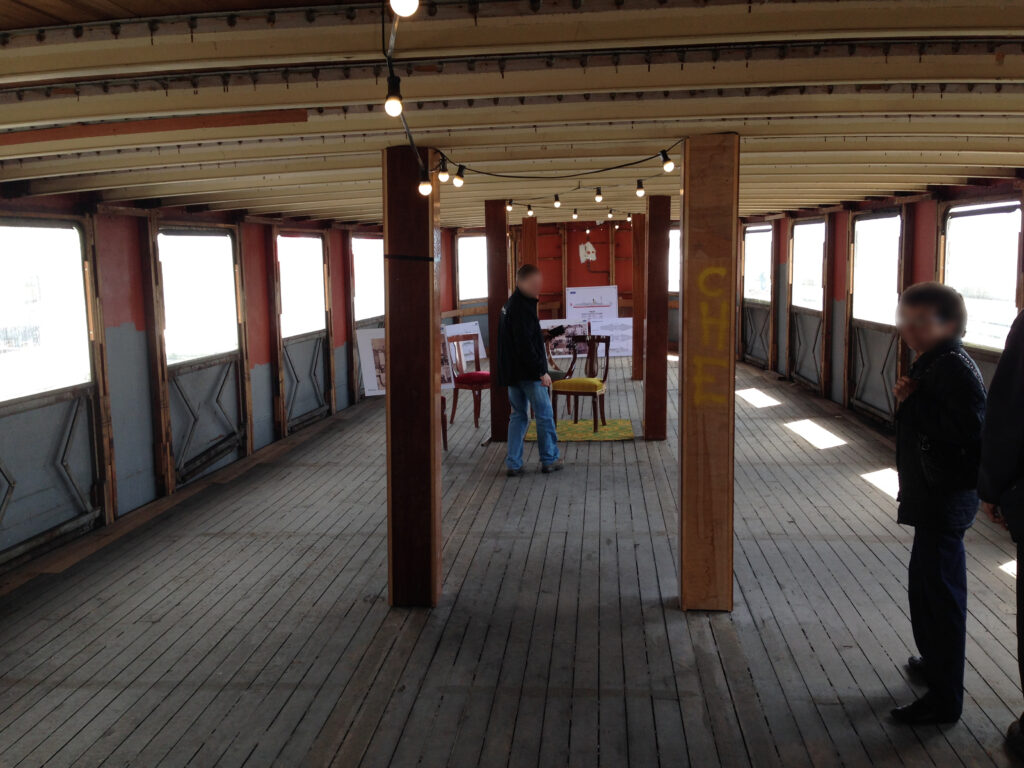 Rénovation du bateau à vapeur Italie