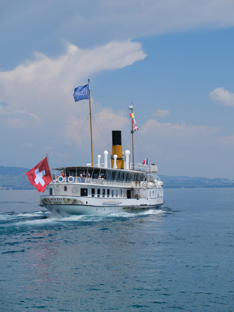 SS SAVOIE au départ d’Yvoire