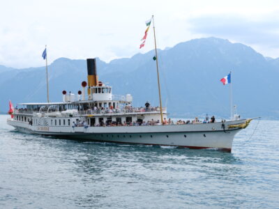 LE BATEAU À VAPEUR LA SUISSE REMPLACÉ JUSQU&rsquo;AU 3 SEPTEMBRE SUR LE LÉMAN