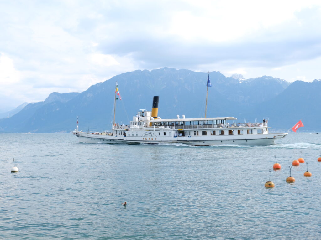 MS VEVEY Au départ de Vevey