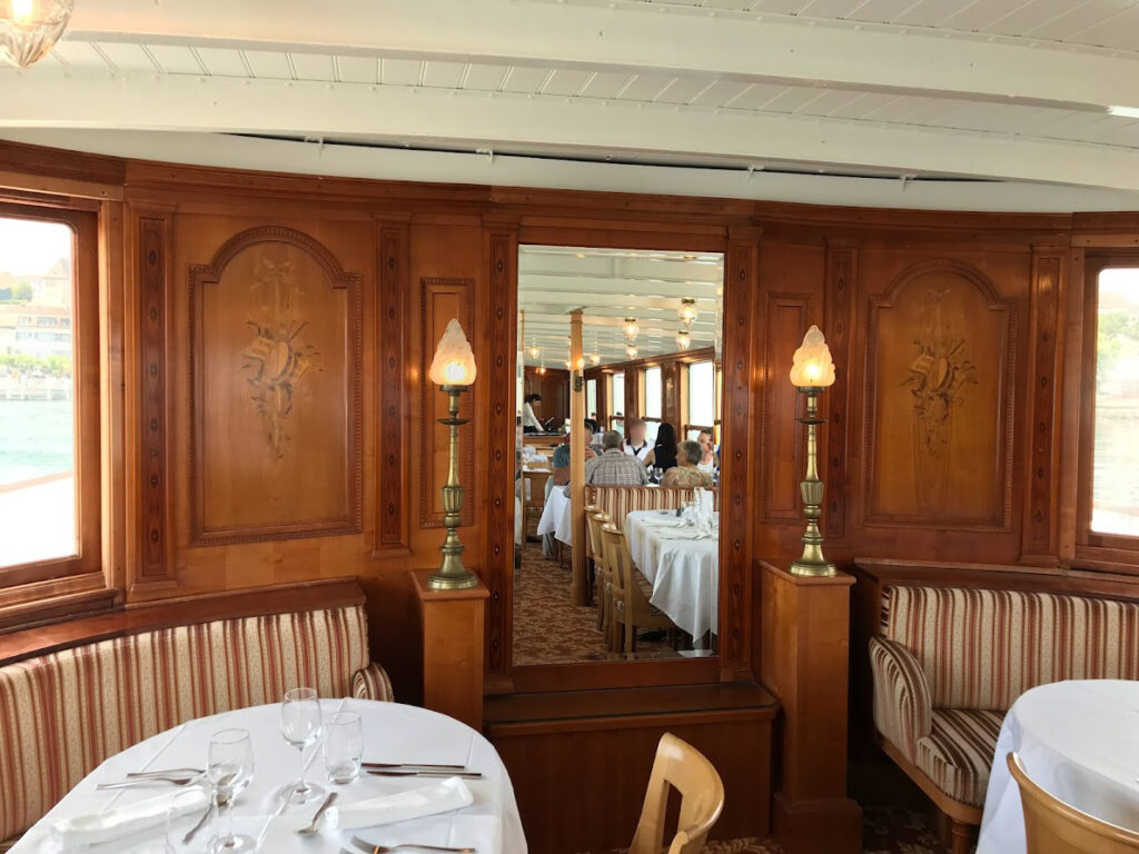 SS SAVOIE Salon de 1ère classe style Néo-Louis-Philippe