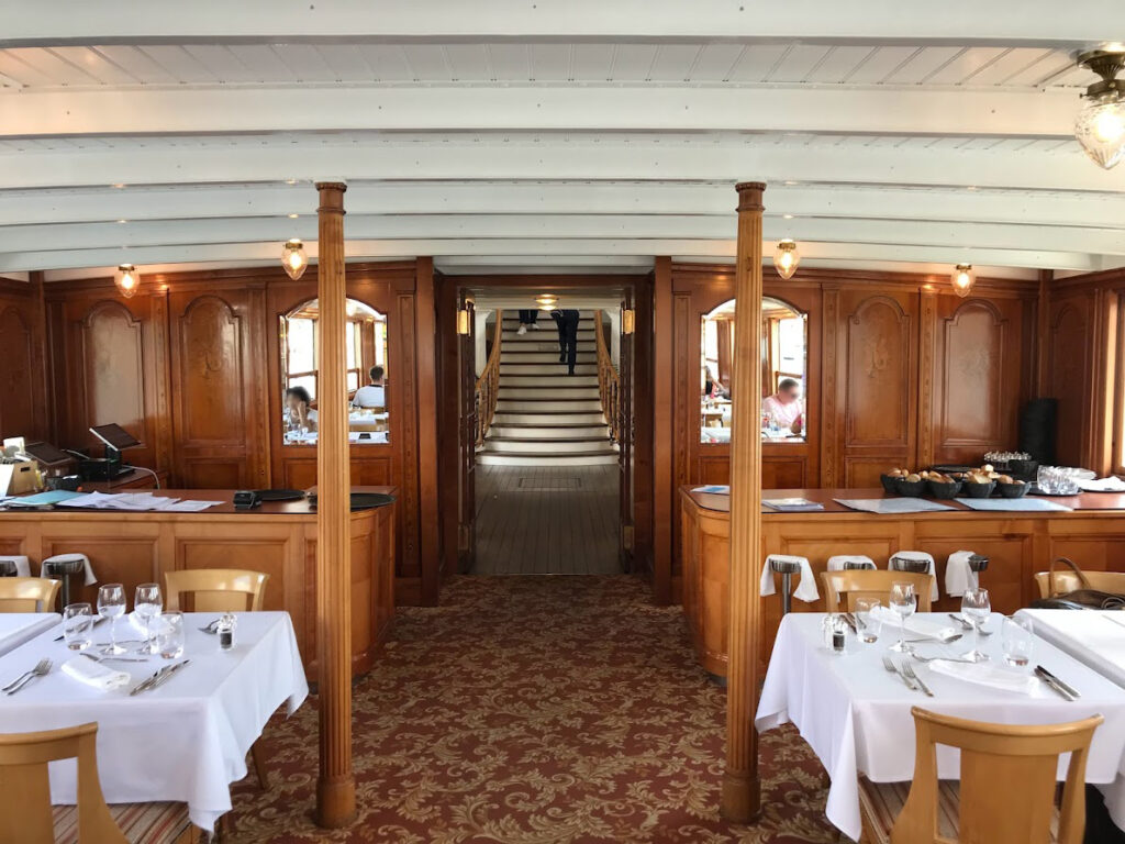 SS SAVOIE Salon de 1ère classe style Néo-Louis-Philippe