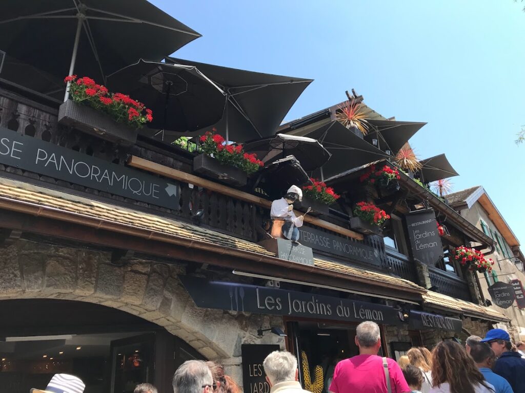 Yvoire au bord du lac Léman