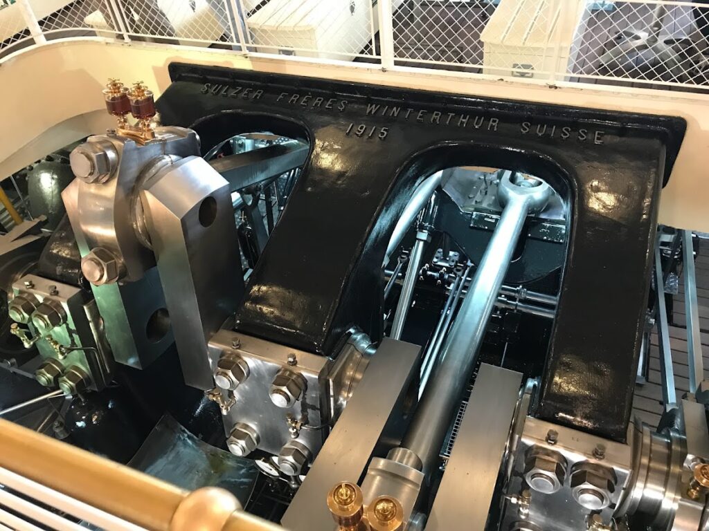 SS SIMPLON Machine à vapeur