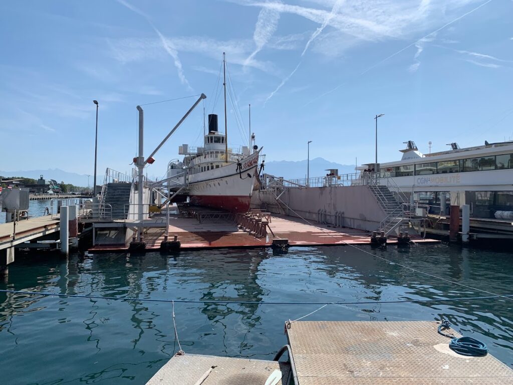 MS ITALIE en cale sèche en 2019