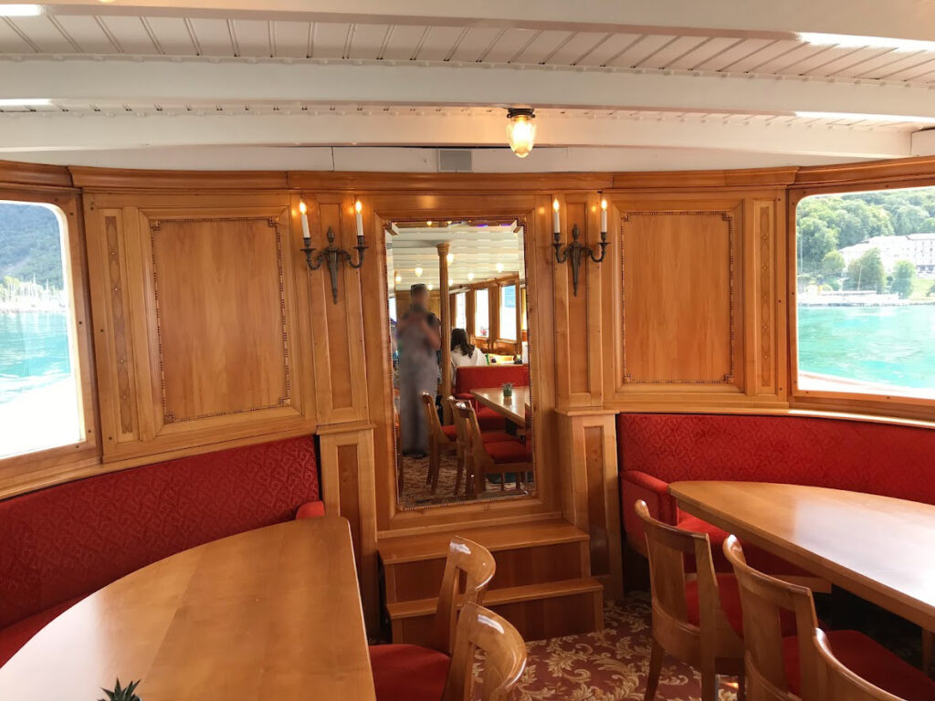 SS MONTREUX Le salon de 1ère classe