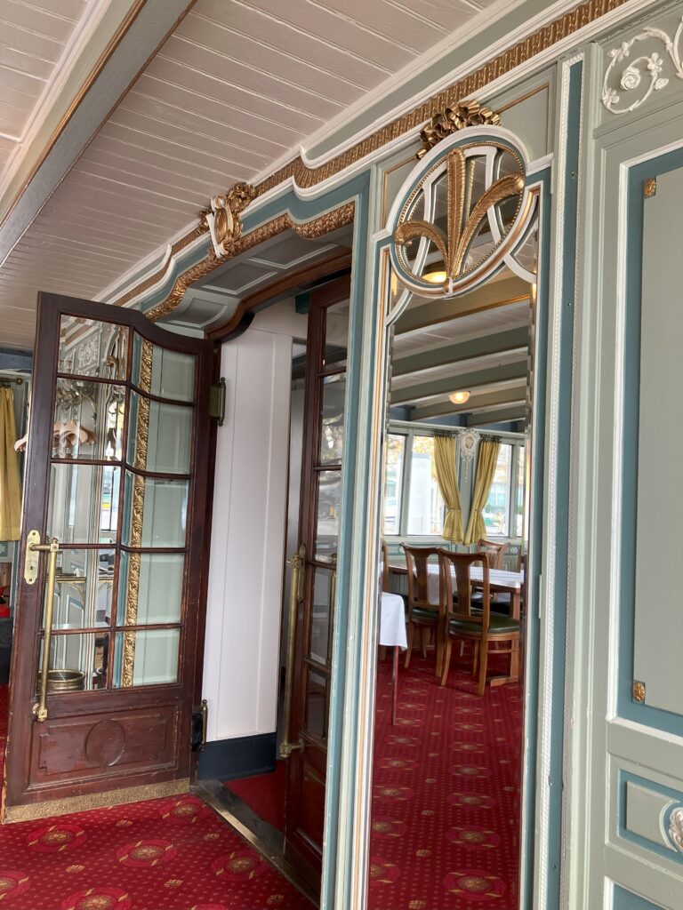 Le salon de 1ère classe du Wilhelm Tell