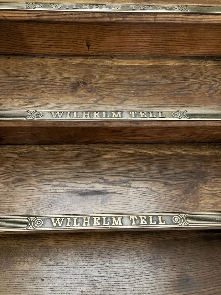 Détail de l'escalier