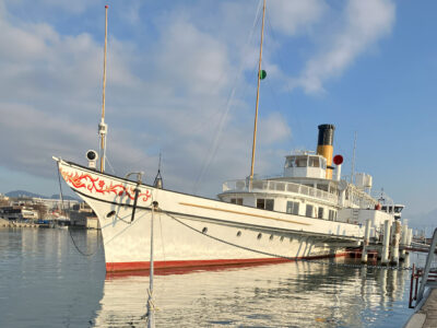 UNE CAMPAGNE DE RECHERCHE DE FONDS POUR LE BATEAU À VAPEUR SIMPLON