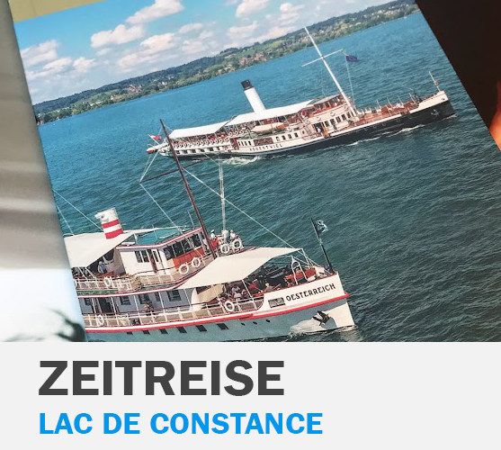 Le Hohentwiel et l'Oesterreich sur le lac de Constance