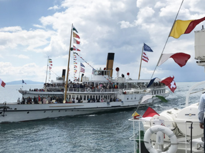 La Parade Navale de la CGN fera son retour le 31 mai à Nyon sans La Suisse mais avec le Lausanne