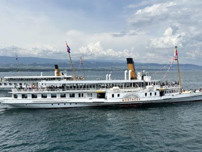 Le Montreux de retour en service sur le Léman, début de saison repoussé pour le Neuchâtel
